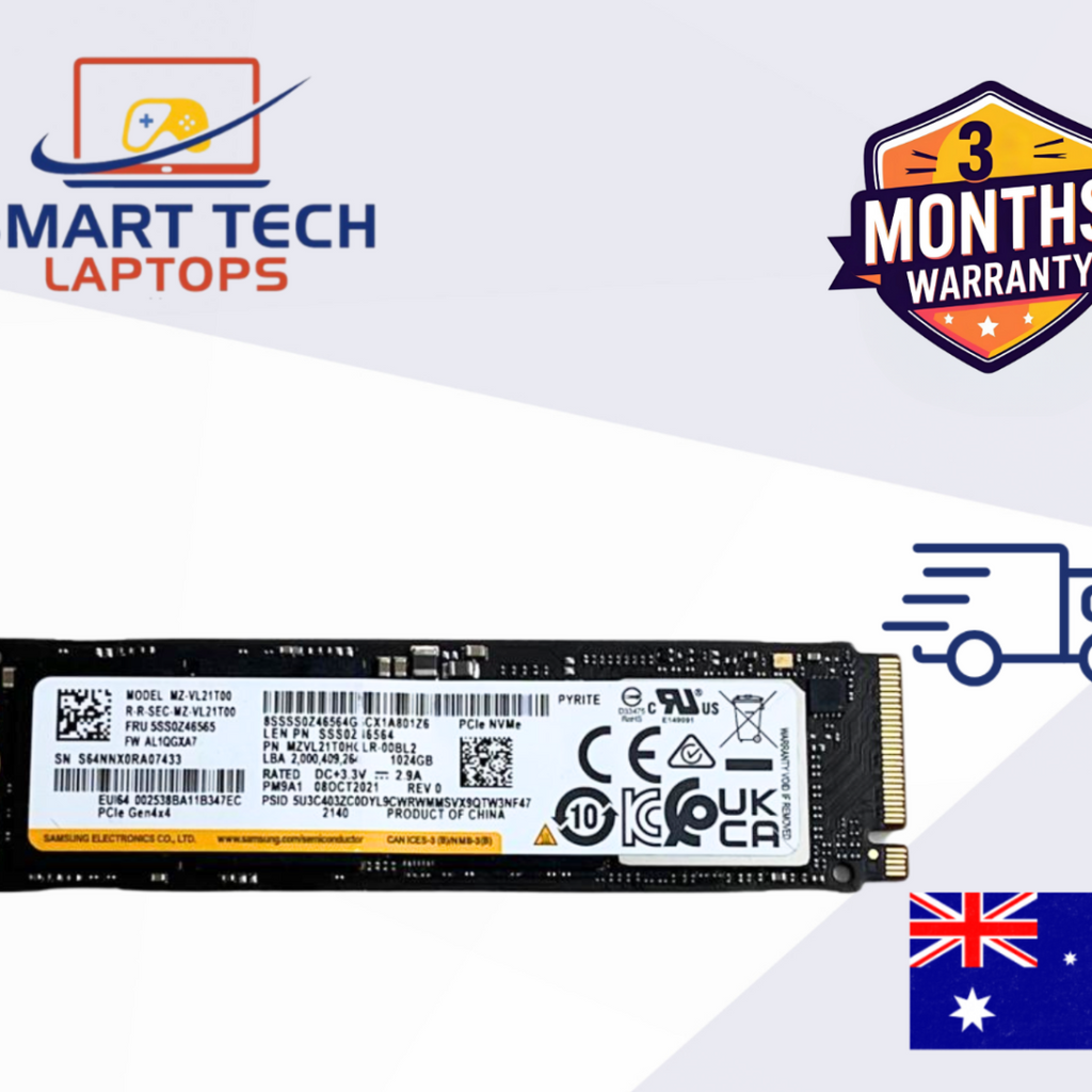 Samsung 1TB NVMe M.2 SSD – PCIe Gen4 x4 – 2280 – OEM image 0