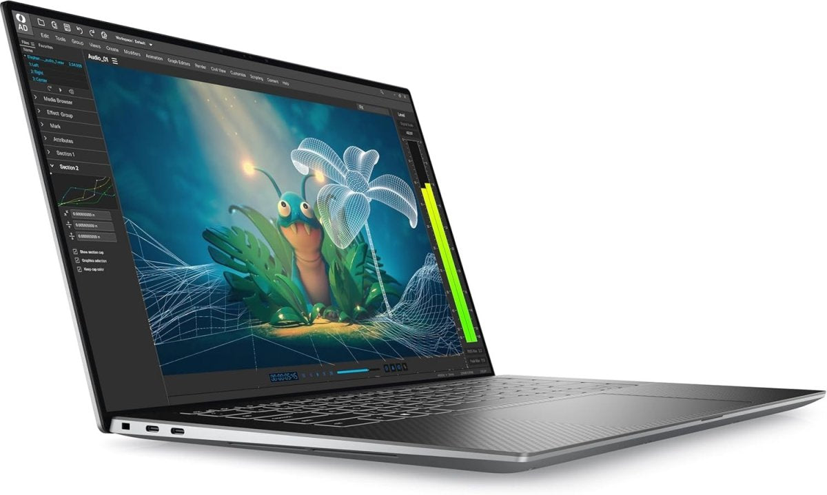 Dell Precision 5570 15" 4K Touch i9-12900H 5.0Ghz 32GB 1TB RTX A2000 B Grade image 2