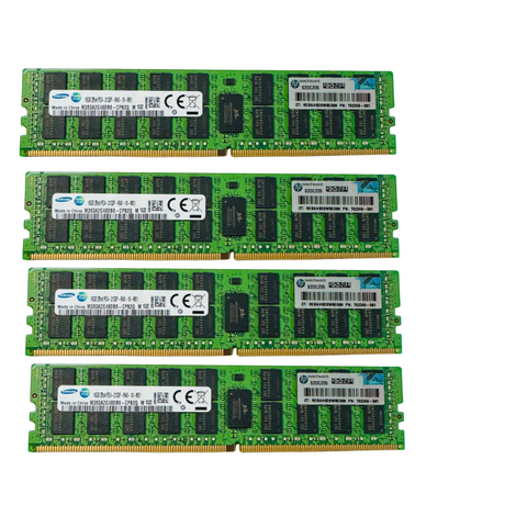 64GB (4×16GB) Samsung DDR4 ECC Registered Server RAM – PC4-2133P – RDIMM image 0