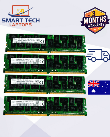 256GB (4×64GB) SK Hynix DDR4 ECC Registered Server RAM – PC4-2400T – RDIMM image 0