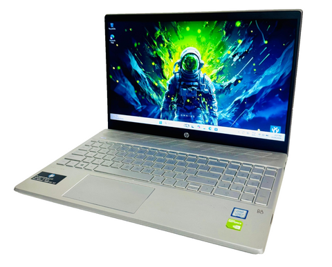 HP Pavilion 15-cs013TX i7-8550U 16GB RAM 256GB SSD MX130 15.6" Laptop Win 11 Pro image 0