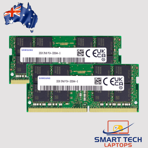 Samsung 64GB DDR4 3200MHz Laptop RAM 2x32GB SO-DIMM PC4-3200 2Rx8 image 0