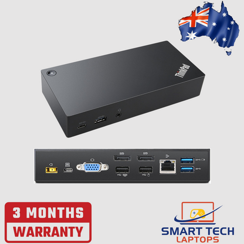Lenovo ThinkPad USB-C Dock DK1633 Universal Docking Station | 90W Power Delivery image 0