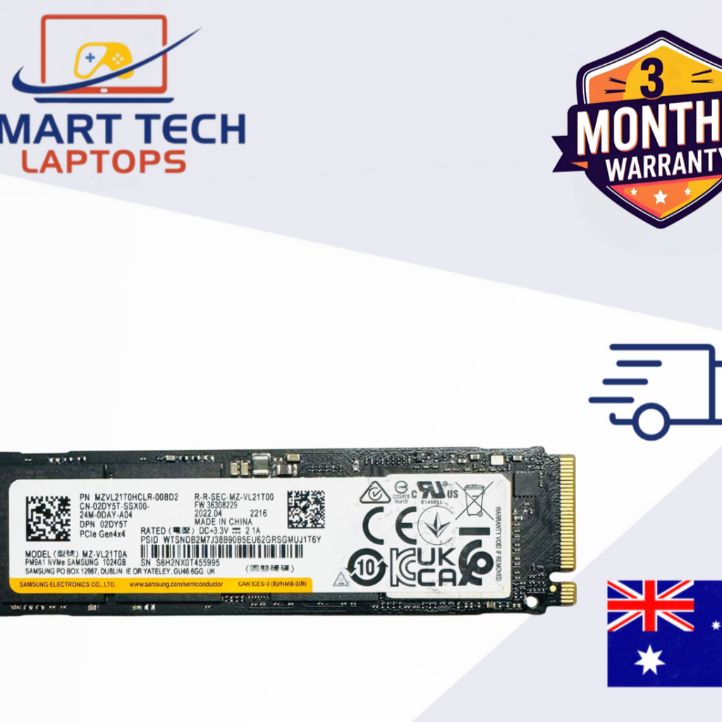 Samsung 1TB NVMe PCIe Gen4 M.2 2280 SSD – MZ-VL21T0A image 0