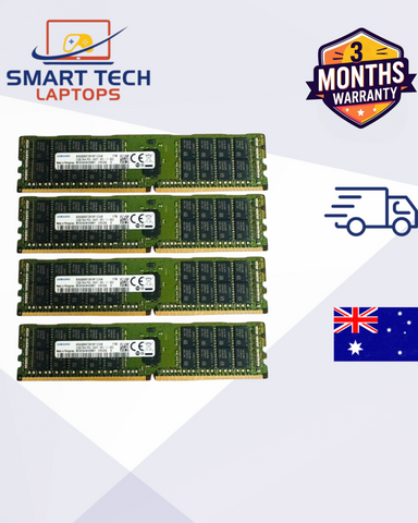 Samsung 128GB (4×32GB) DDR4 ECC RDIMM Registered Server Memory PC4-2400T image 0