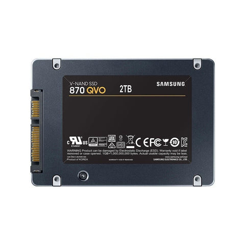 Samsung 870 QVO 2TB 2.5" SATA III Internal SSD Solid State Drive image 0