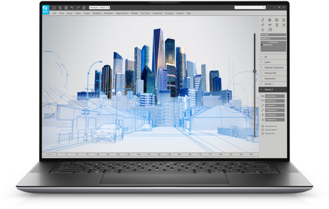 Dell Precision 5560 15.6" 4K Touch Laptop i7-11850 32GB RAM 512GB SSD GPU T1200 image 0