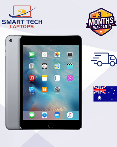 Apple iPad Mini 4 (128GB, Wi-Fi + Cellular, Space Grey, A1550) image 0