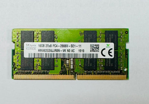 32GB (2×16GB) SK hynix DDR4 2666MHz Laptop RAM – PC4-2666V 2Rx8 SODIMM image 0