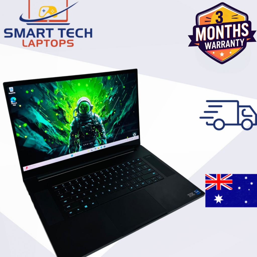 Razer Blade 17 i9-11900H 32GB RAM 1TB SSD RTX 3080 16GB 4K Touch 120Hz Laptop image 0