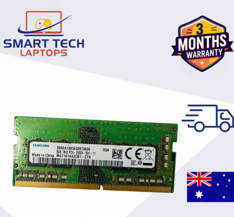 Samsung 8GB DDR4 2666MHz Laptop RAM PC4-2666V SODIMM Memory M471A1K43CB1 image 0