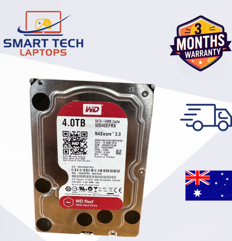 WD Red 4TB NAS Hard Drive – Model WD40EFRX – 3.5" SATA 6Gb/s 5400RPM 64MB Cache image 0